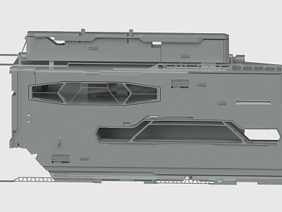 Modern Parts model