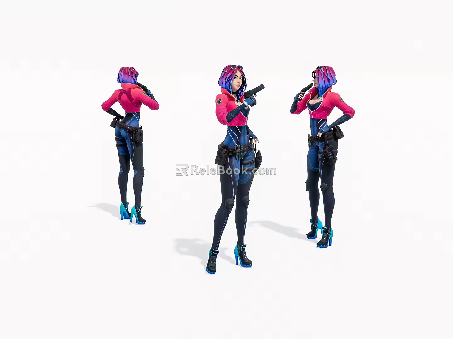 Virtual Character Animation Game Character 3d model