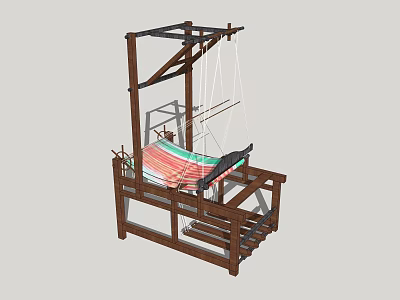 modern loom 3d model