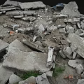 Construction Debris Scene Featuring Broken Concrete Bricks Scattered Rubble And Earth 3d model