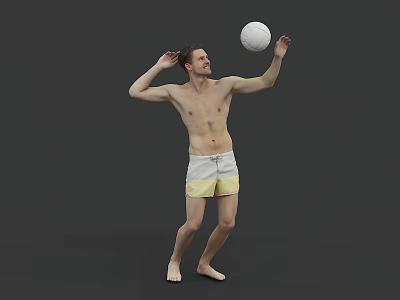 modern man 3d model modern man 3d model