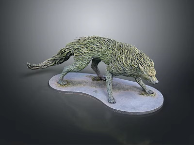 Wolf Cartoon Wolf Animation Wolf Animation Wolf Big Bad Wolf Warrior Cartoon Character Cartoon Animal 3d model