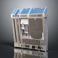 Projection Monitoring System With Metal Enclosure And Technical Control Components