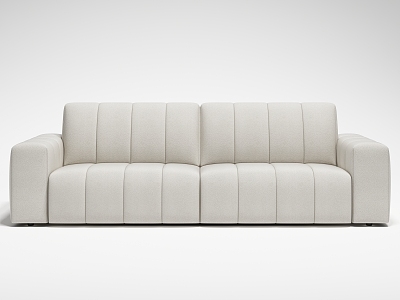 Two-seat cloth sofa model