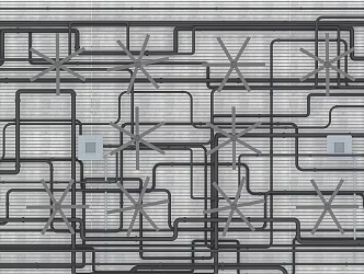Industrial LOFT Pipe 3d model