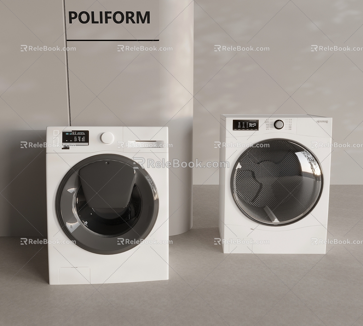 Modern Smart Washing Machine Drum Washing Machine model