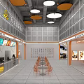 Wanda International Cinema Interior With Ticket Counter Snacks And Seating
