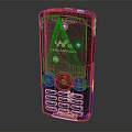Sony Ericsson WALKMAN Handheld Computer With Black Body And Music Playback Function 3d model