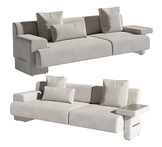 Double sofa 3d model