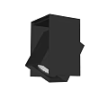 Black Modern Downlights And Spotlights With Adjustable Angles For Home Ceiling Lighting