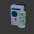 LUX 900 Device With White Body Digital Display And Blue Cylindrical Component