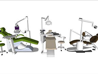 Modern Dental Chair Dental Medical Equipment 3d model