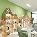 Modern Rest Area 3d model