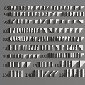 Various Styles Gypsum Molding with Different Size Options for Interior Decoration