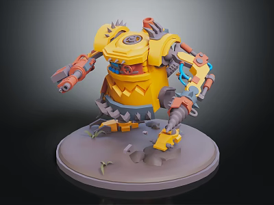 Modern Robots 3d model