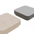 Modern Coffee Table With Sleek Gold Frame And Beige Marble Top Design