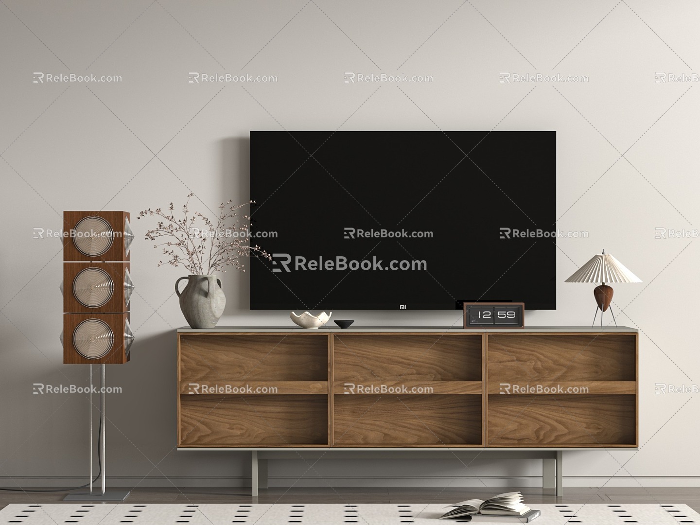 TV cabinet 3d model