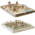 Commercial Architectural Model Sand Table Equipment for Urban Planning Display Projects