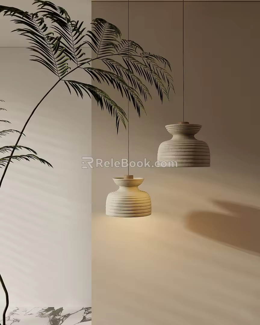 Bedside chandelier 3d model