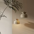 Bedside chandelier 3d model