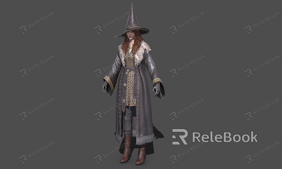 Magician Summoner Warlock Magician model