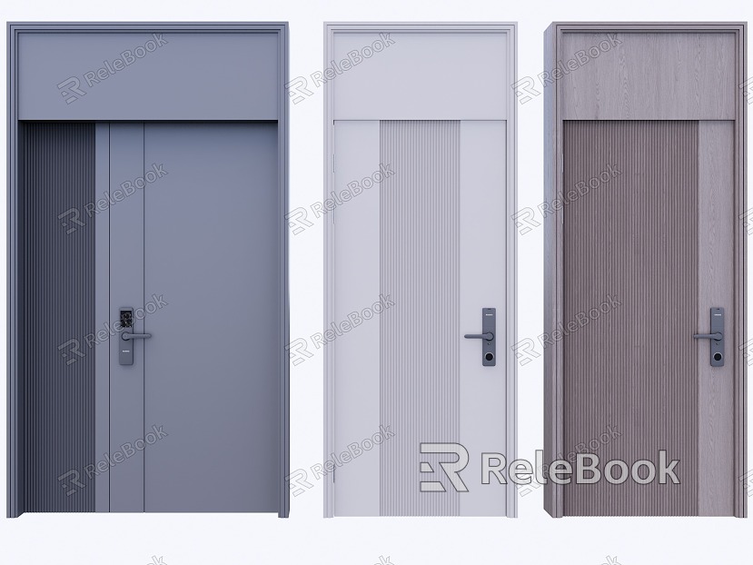 Modern security door model