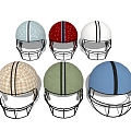 Binaural Baseball Helmet 3d model