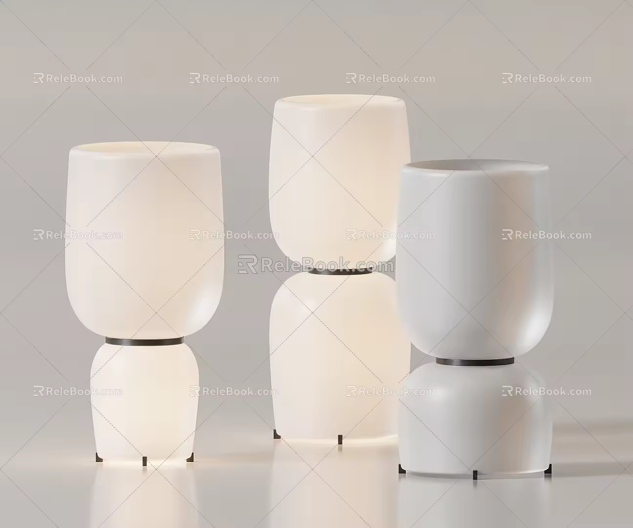 Modern table lamp in Spain 3d model