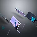 Multiple Foldable Smartphones With Sleek Design And Modern Display Features