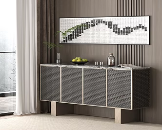 Entrance Cabinet Side Cabinet Bucket Cabinet End View Cabinet Decorative Cabinet Locker Jewelry Ornaments 3d model