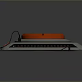 Electronic button key bomb key 3d model