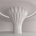 Modern Column 3d model