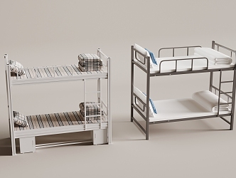 Bed up and down 3d model