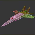 Detailed Cosmic Spacecraft Model With Camouflage Design For Exploration Missions