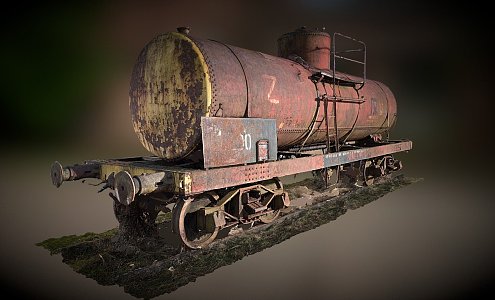 Truck Citerne 3d model