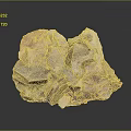 Natural Raw Stone Block With Pink Purple Hues And Unpolished Mineral Surface