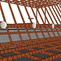 Raft variable thickness junction 3d model