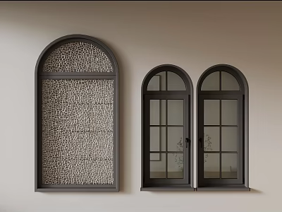 04 Windows French Windows 3d model