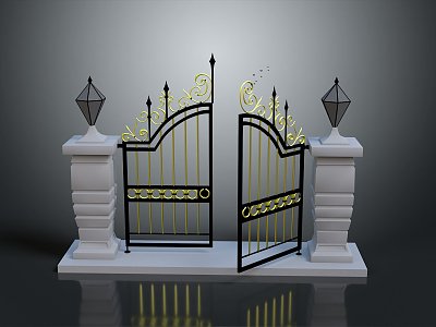 industrial door industrial entrance industrial metal door metal industrial door steel gate big iron gate model