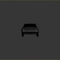 Vintage Gray And Brown Pickup Truck With Single Cab Truck Bed Shiny Exterior