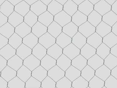 Metal Wire Mesh Fence With Diamond Pattern And Durable Construction 3d model