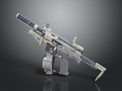 Modern Rifle Assault Rifle Submachine Gun Attack Rifle Sci-Fi Rifle model