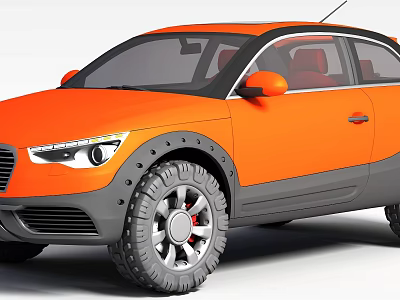 Mini Car 3d model