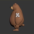 Modern Toy Cartoon Bear Anime Bear Big Bear 3d model