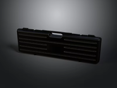 Black Multi Compartment Storage Organizer With Handle For Daily Household Use 3d model