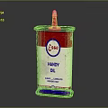 Casey Handy Oil Motor Product Clear Oil With Red Silver Can And Red Spout