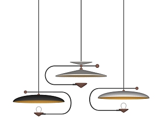 Modern Chandelier Decorative Chandelier Minimalist Chandelier 3d model