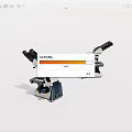 Binocular Microscopes With Ergonomic Design And Adjustable Mechanical Stage For Laboratory Industrial Equipment