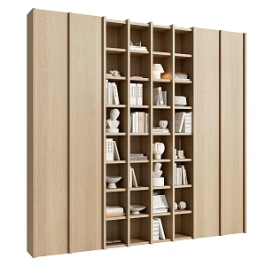 Cabinet Decorative Cabinet Furnishings Ornaments Book Ornaments 3d model