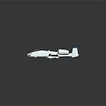 Modern White Airliner With Twin Engines Streamlined Wings And Aerodynamic Design